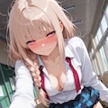 放課後に旧校舎の廊下ですれ違った子 3枚目