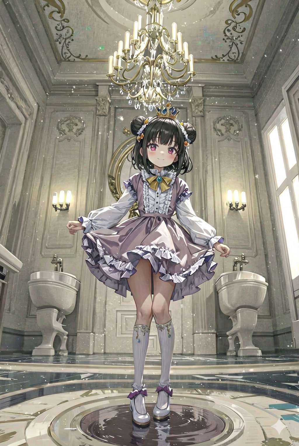 ぴかぴかにするのです