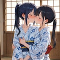 ゆりゆりキス（R15） 12枚目
