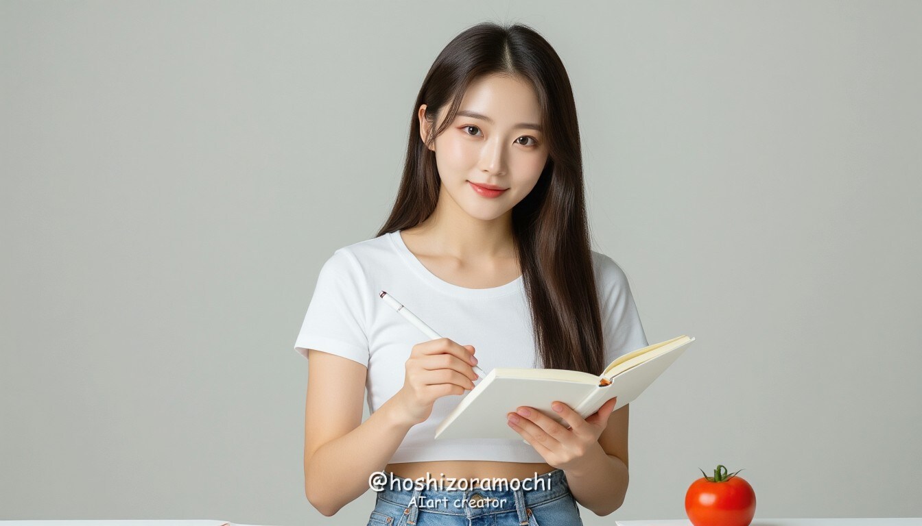 アートな瞬間・トマトスケッチ - Artistic Moments: Tomato Sketch