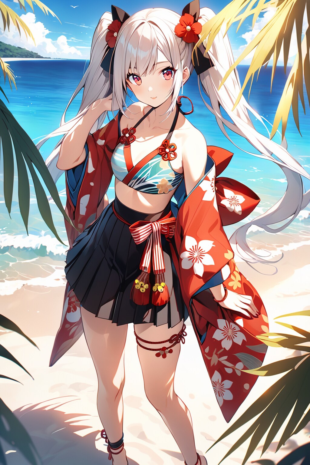 鈴花の袴ビキニ