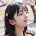 桜を見上げて 3枚目