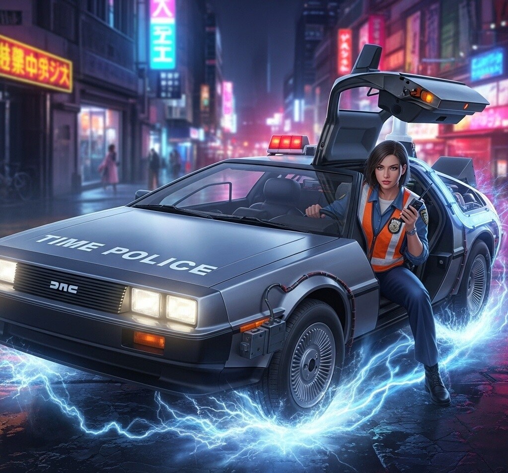 タイムパトロール現場到着 | の人気AIイラスト・グラビア