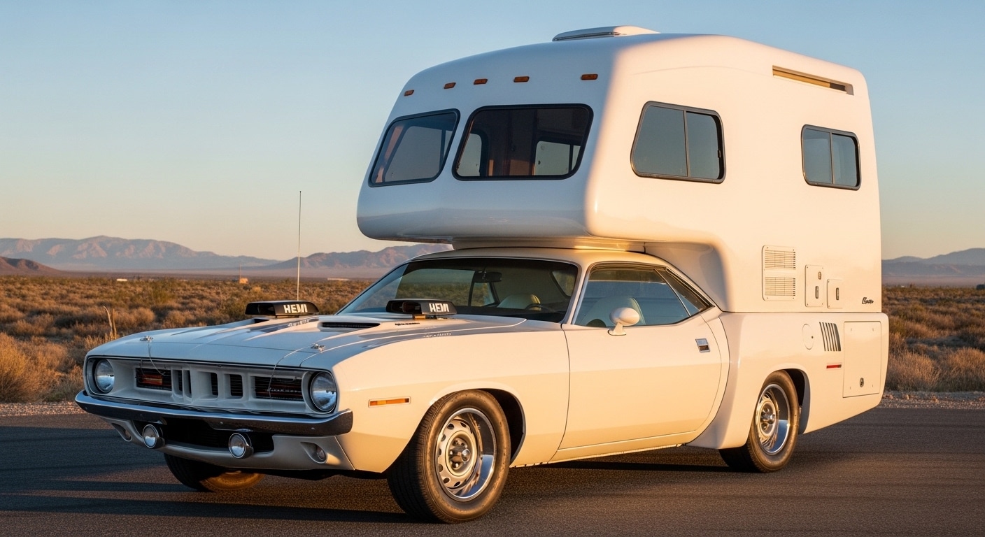 プリマスクーダキャンピングカー | の人気AIイラスト・グラビア