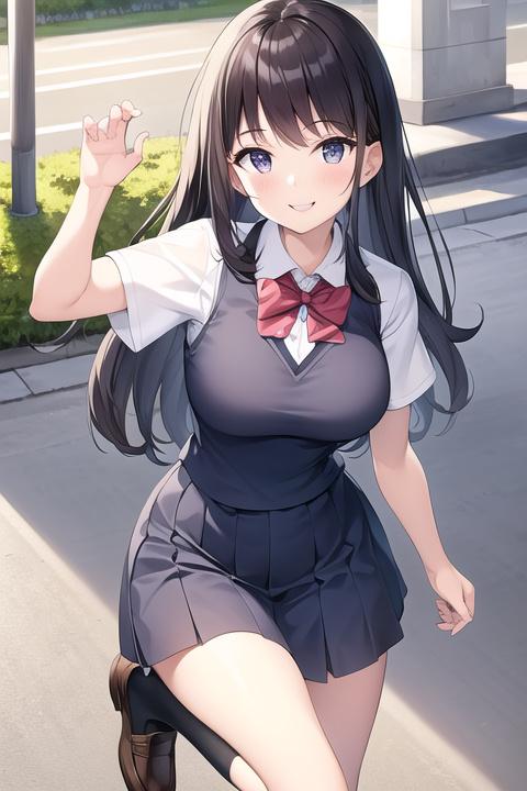 制服女子 | の人気AIイラスト・グラビア