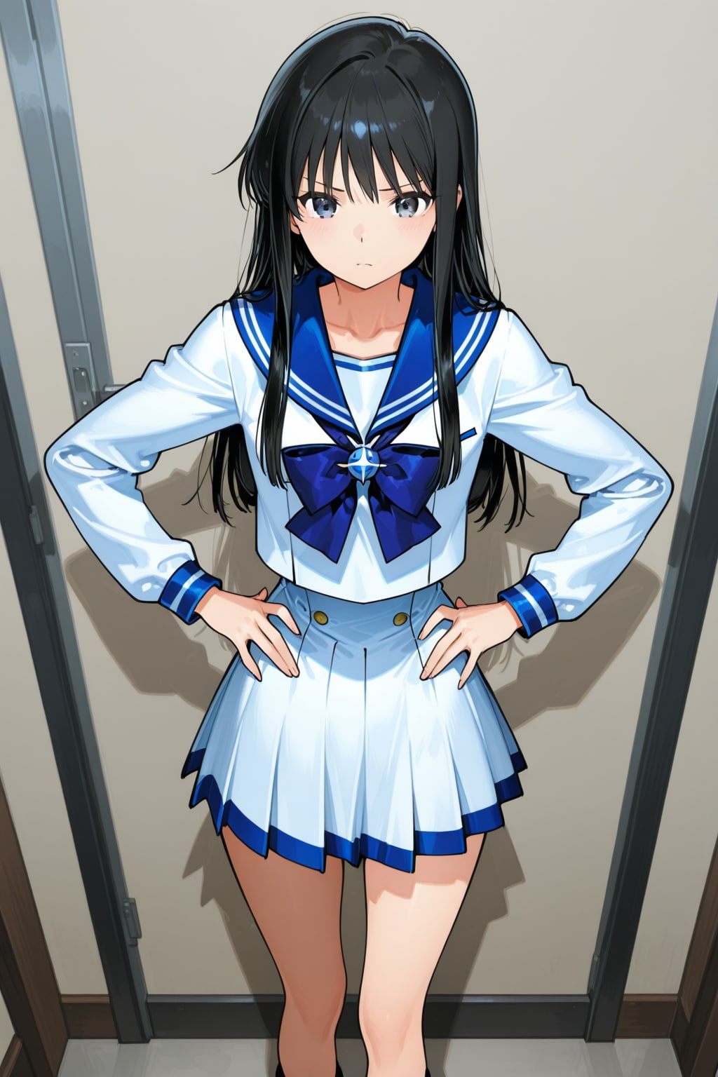 セーラー服オーバーニーソックス