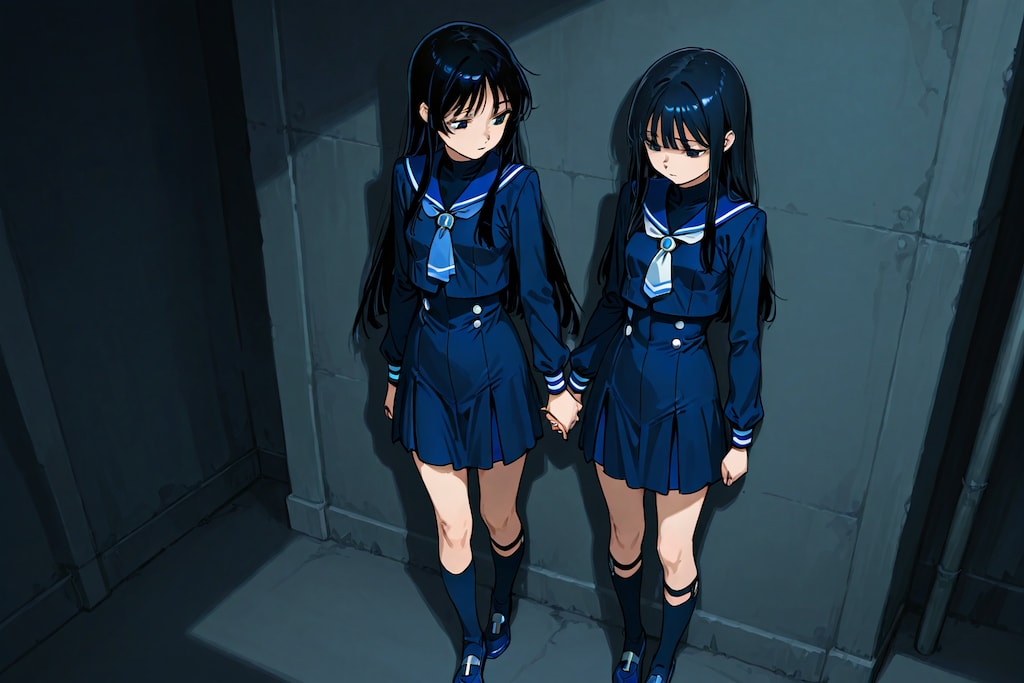 セーラー服オーバーニーソックス