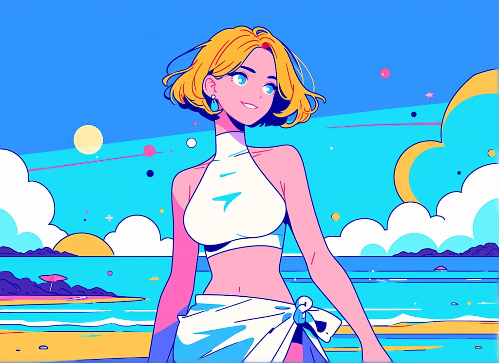 平面の夏