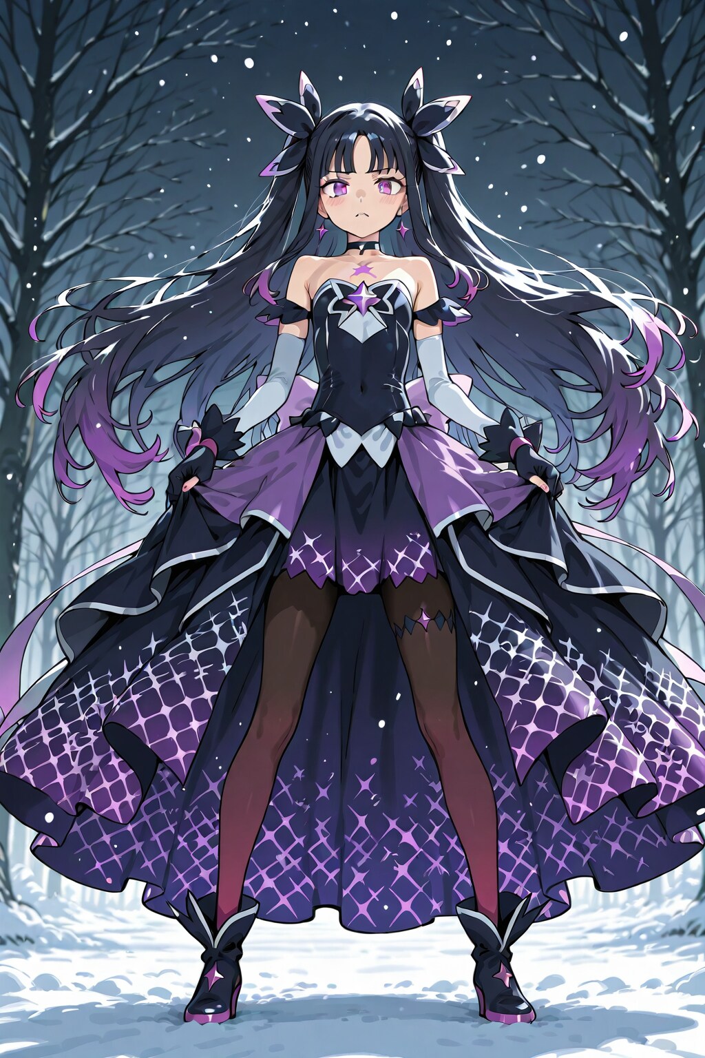胸に傷を持つ魔法少女