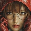 強引に白コートと合わせに来た赤ずきんちゃん 12枚目