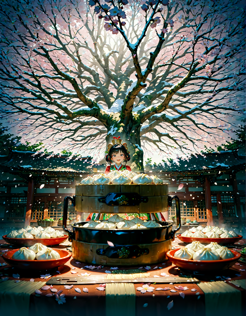 今日は京鼎樓の小籠包の日。さくらの日　その７