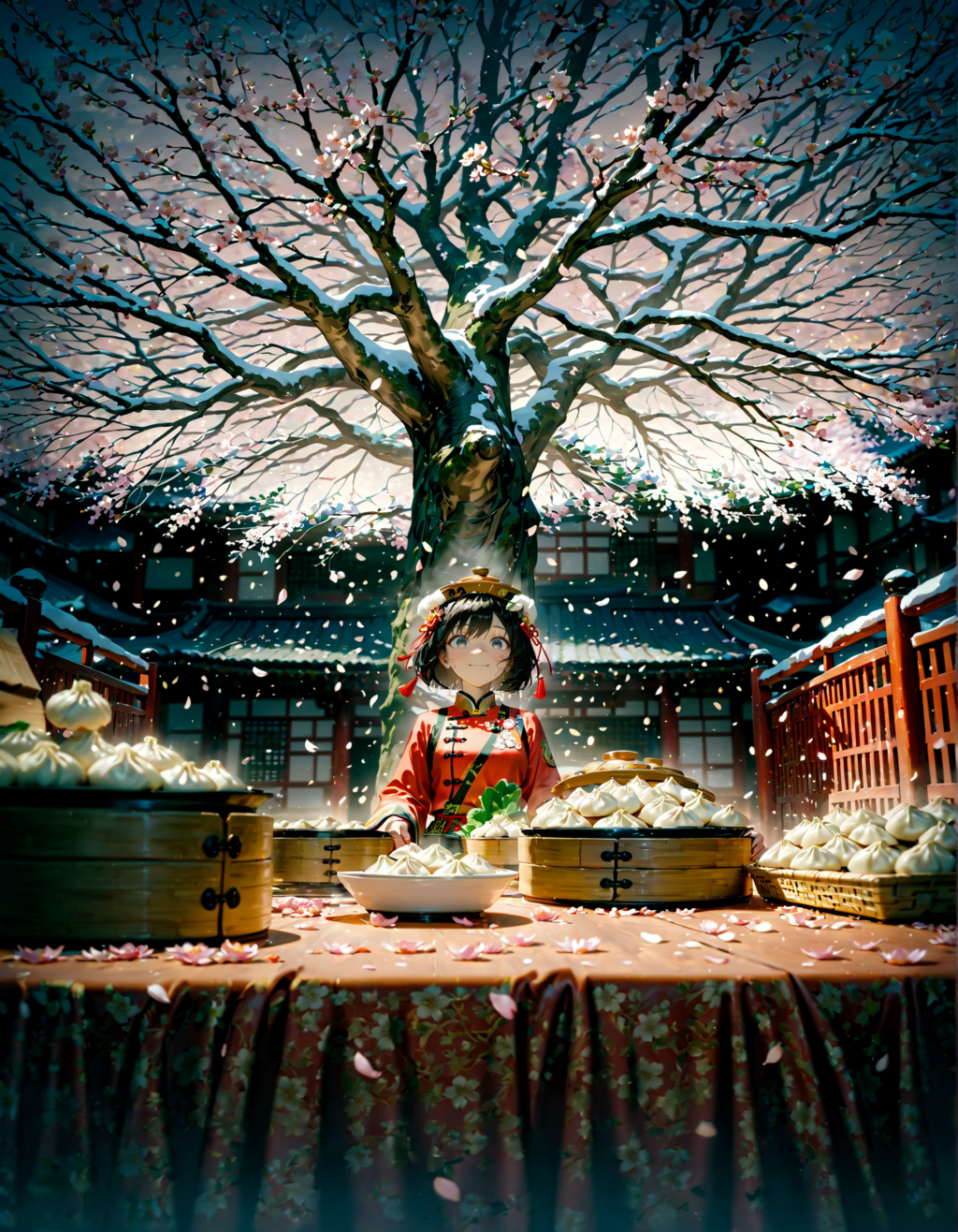 今日は京鼎樓の小籠包の日。さくらの日　その７