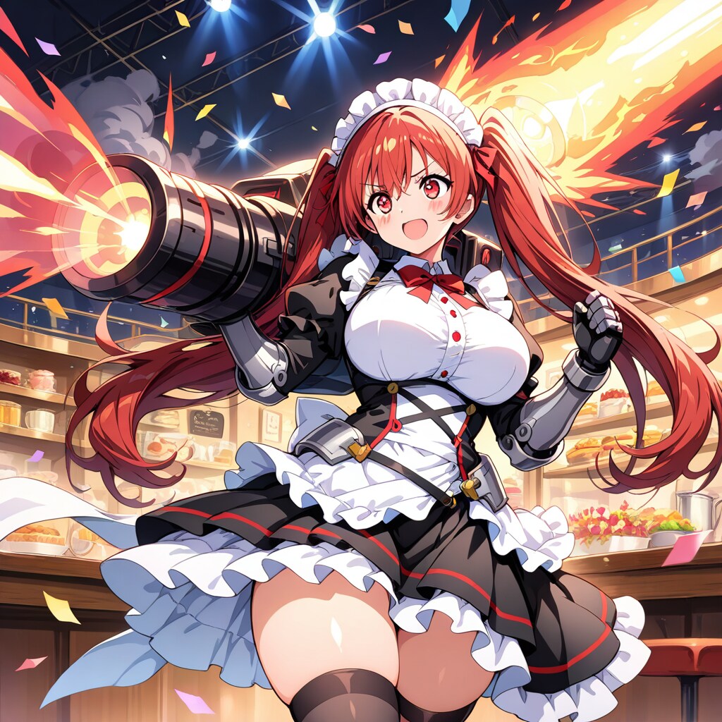 フィナーレを飾る巨大魔導キャノン