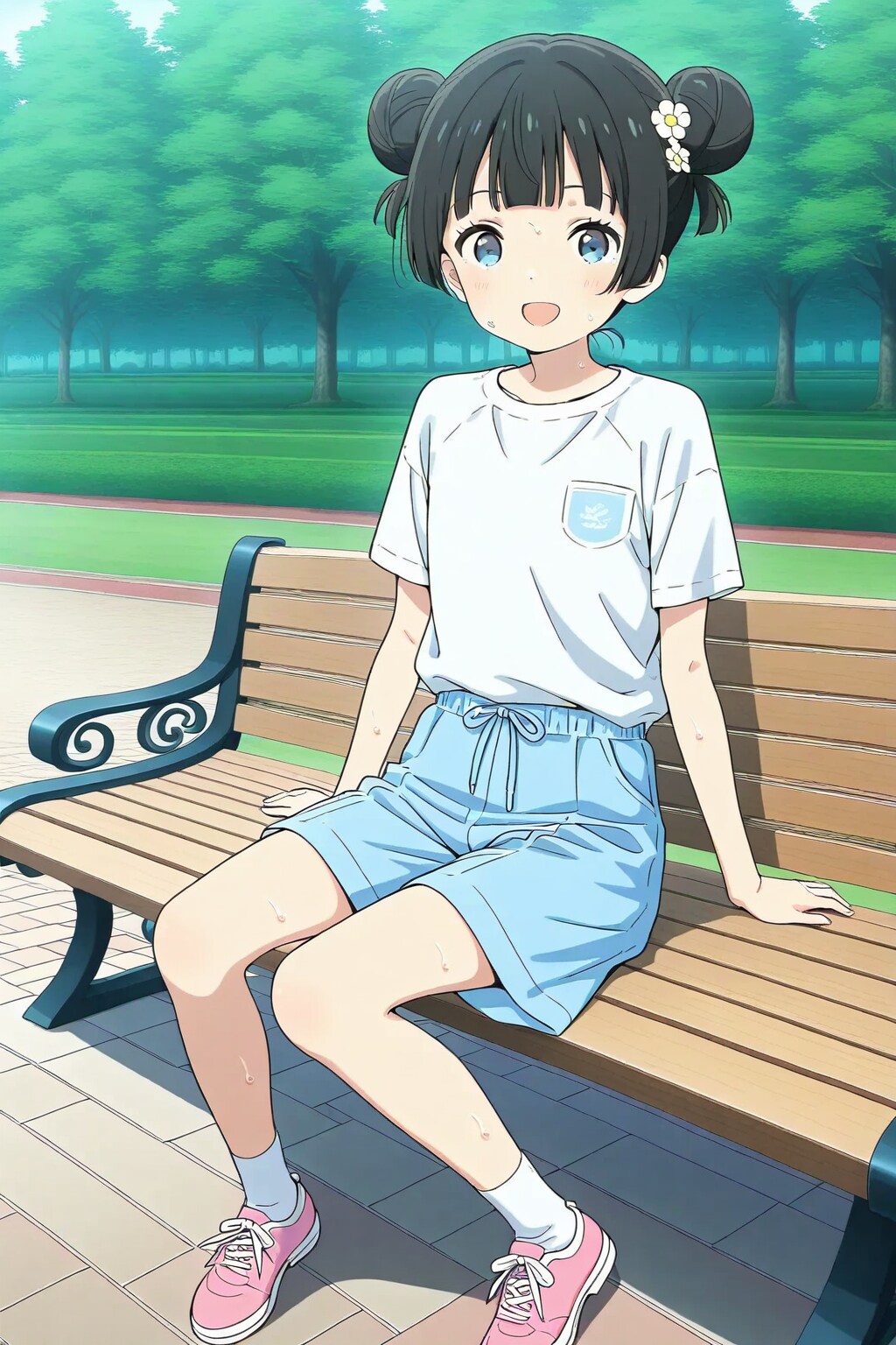 暑いね〜🫠💦なおだんごちゃん🍡✨