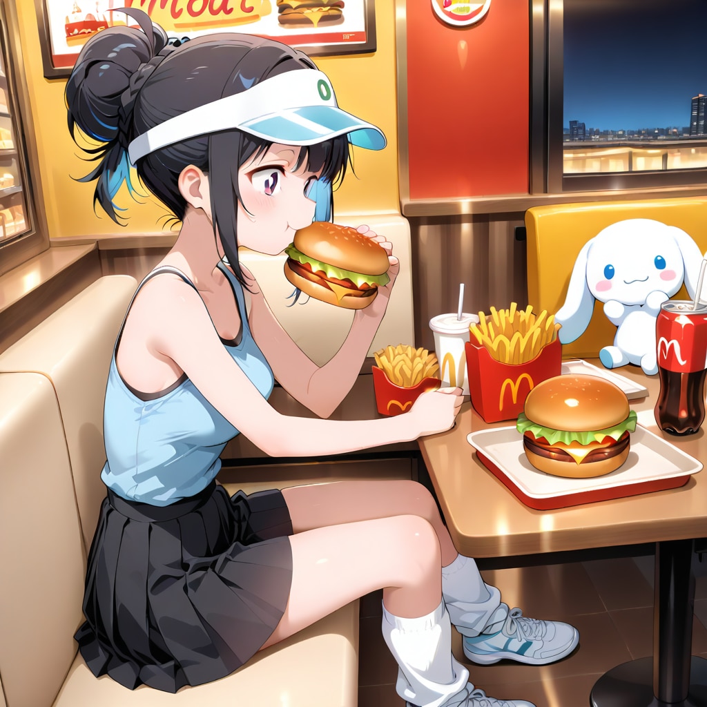マクドですの🍔🍟🥤。