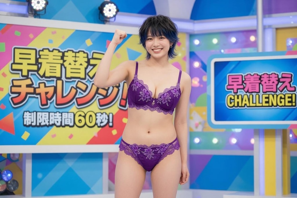 早着替えチャレンジ　使わなかった画像たち