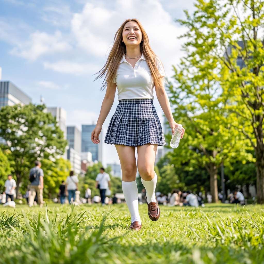 下校途中で