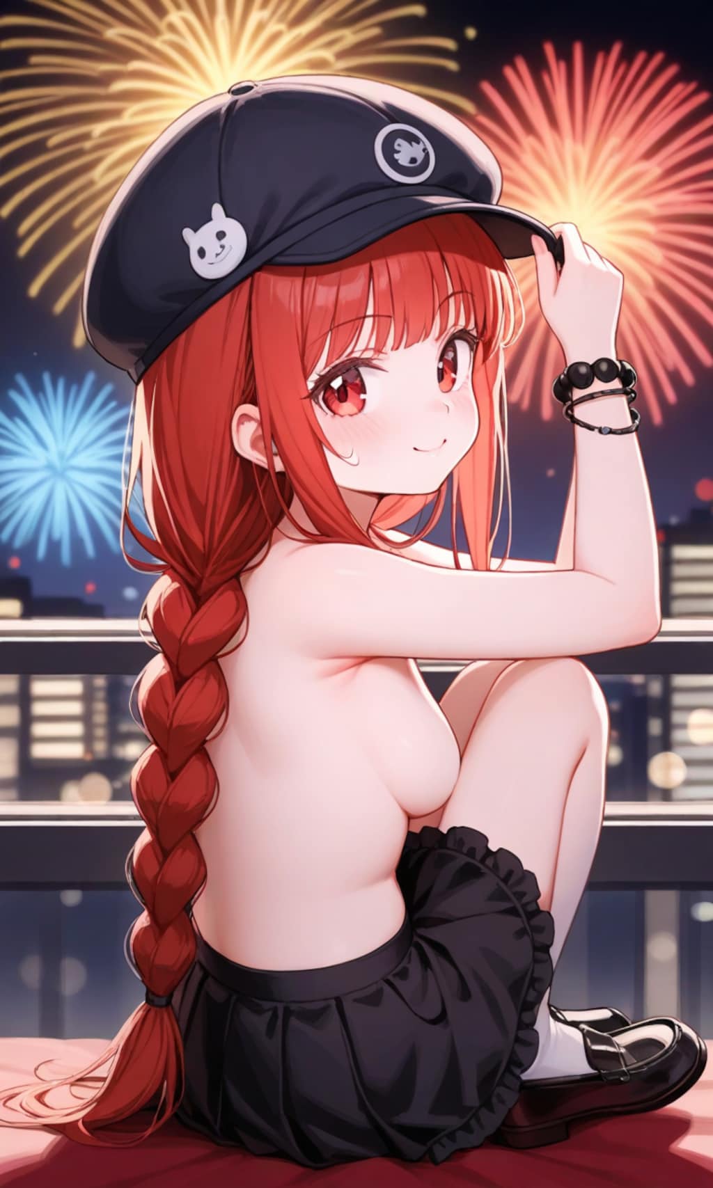 おっぱいに花火見せると・・・大きくなるらしい