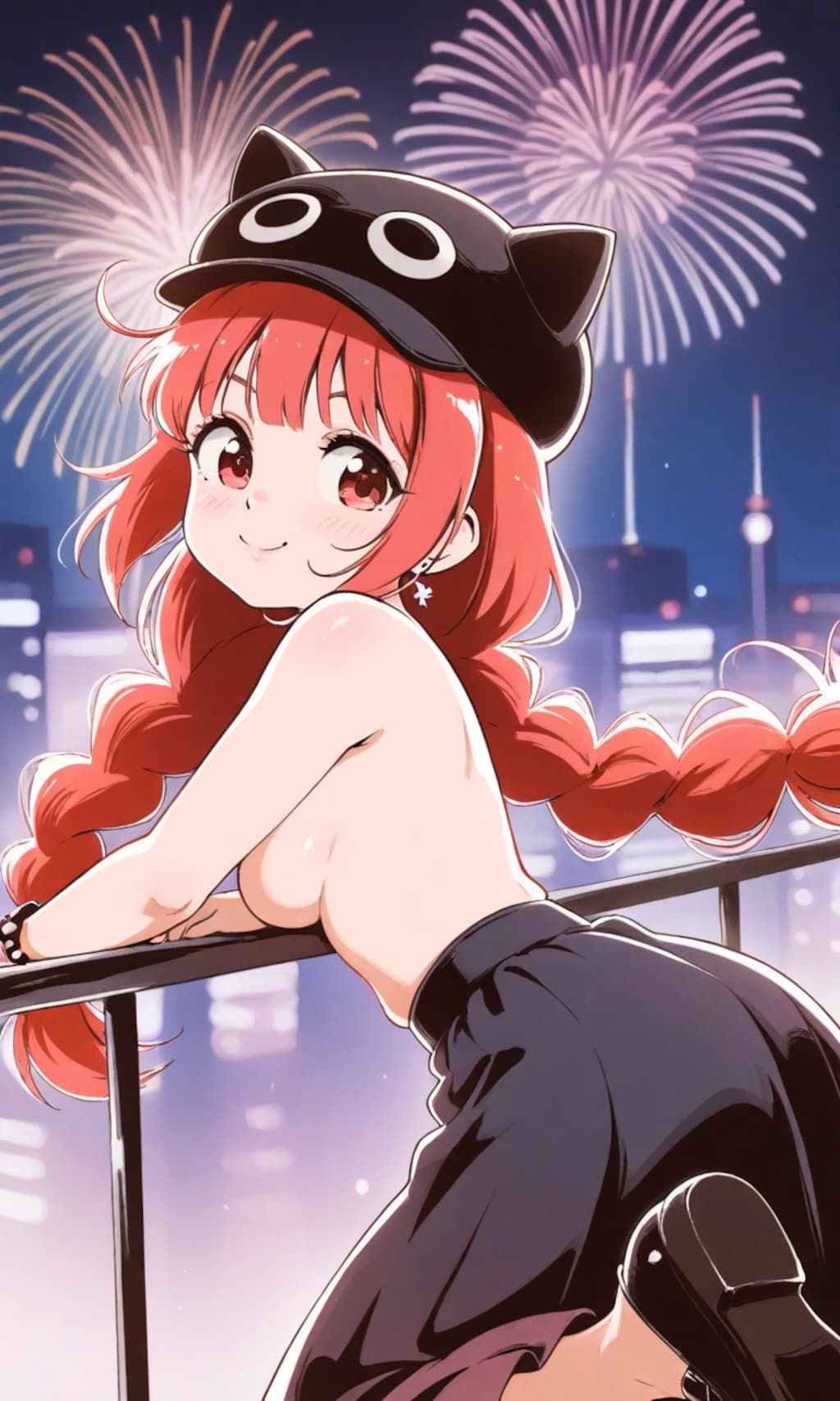 おっぱいに花火見せると・・・大きくなるらしい