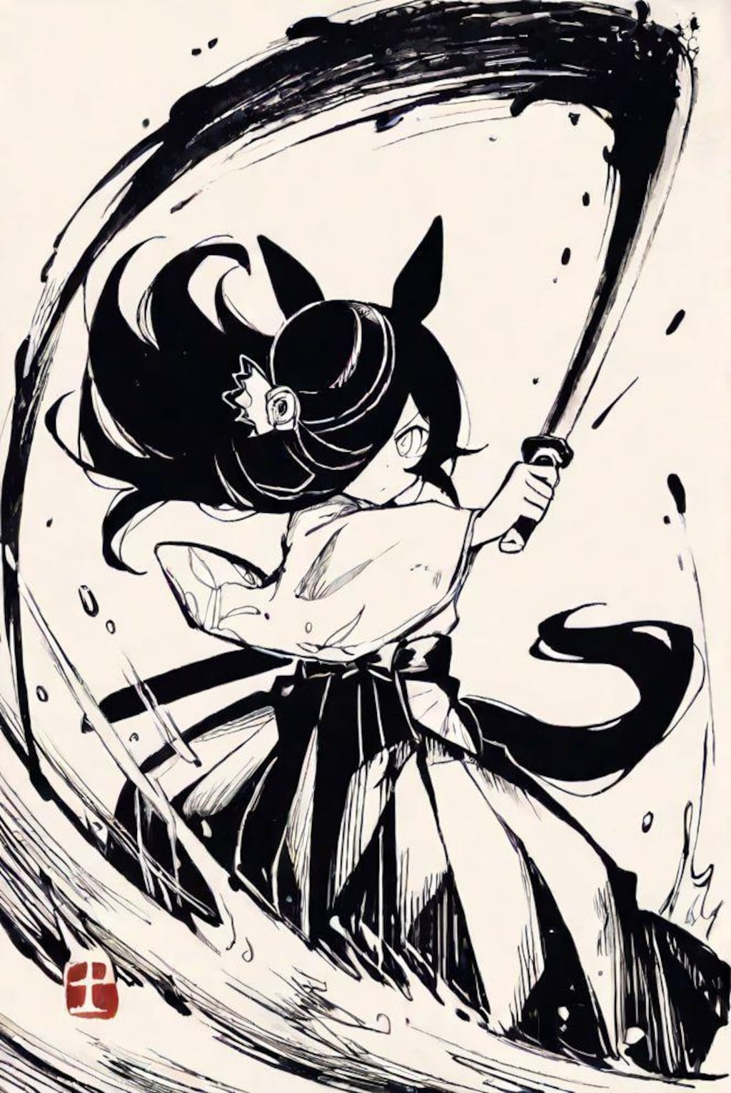 侍？ライスシャワー