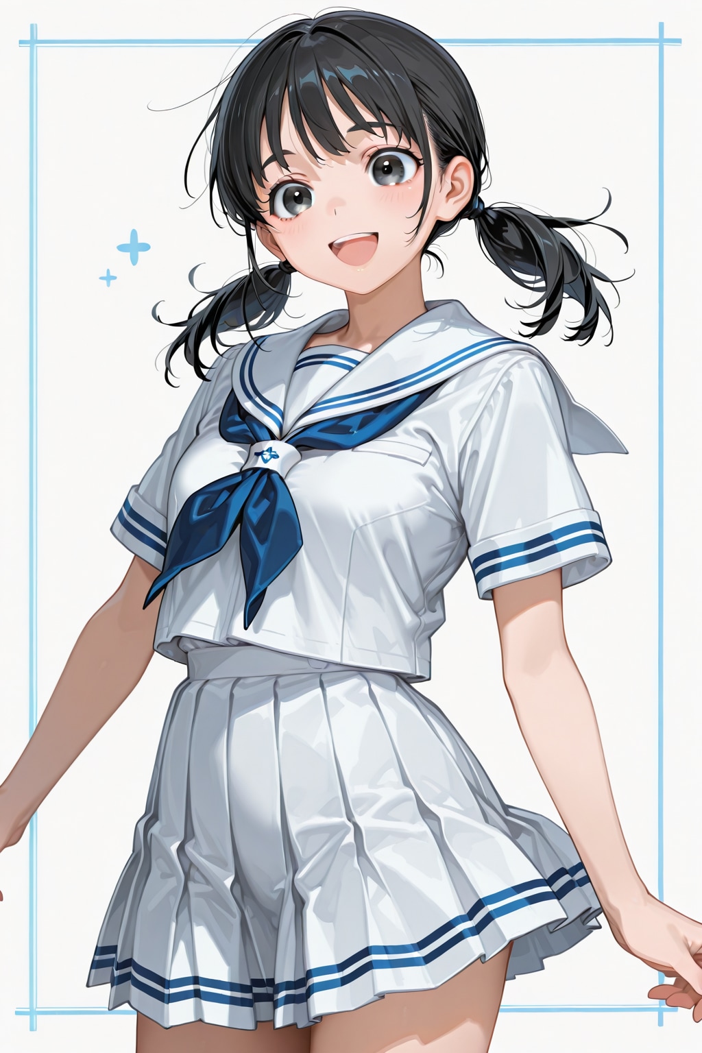 ECHIDNA 白セーラー服