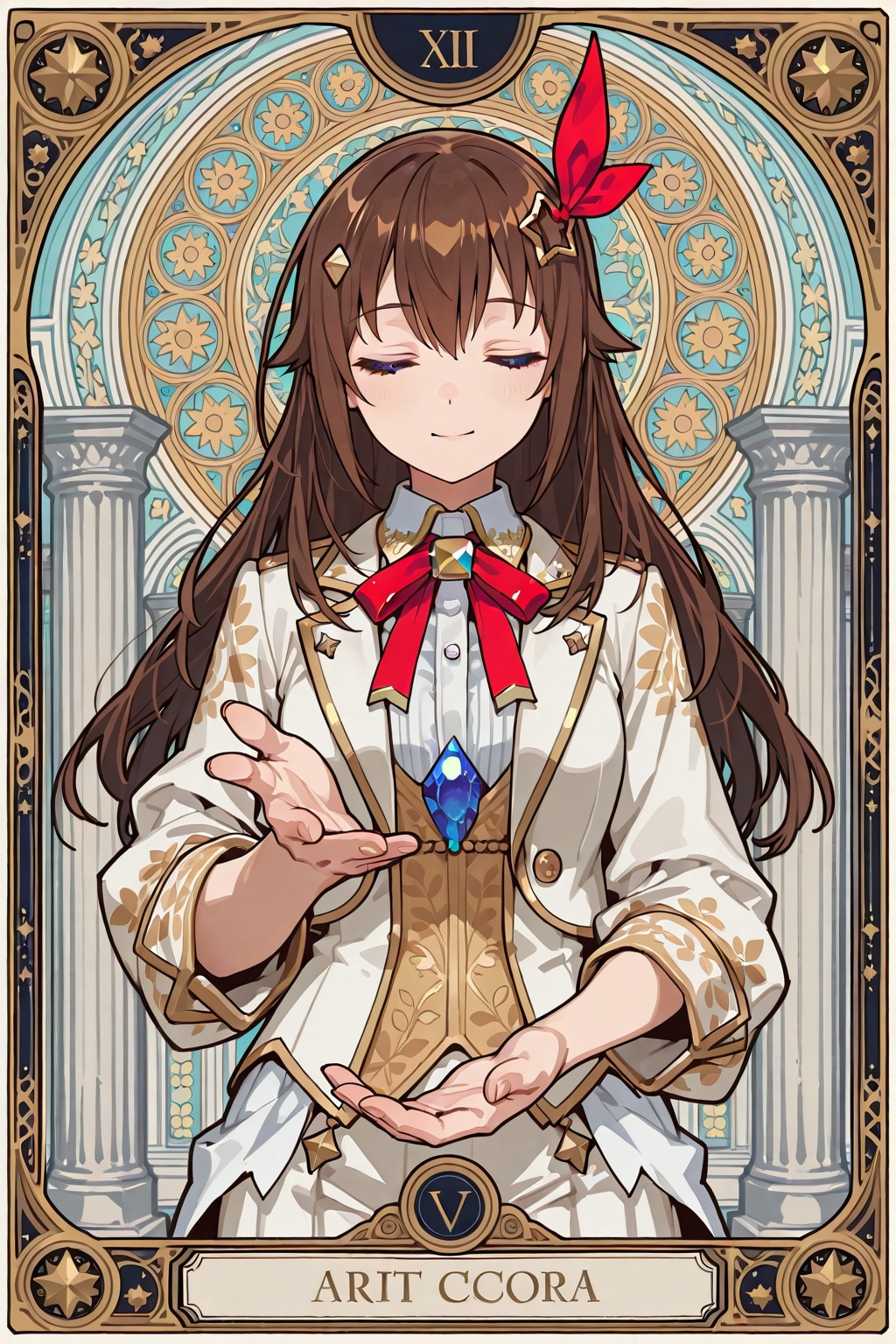タロット女帝そら | の人気AIイラスト・グラビア
