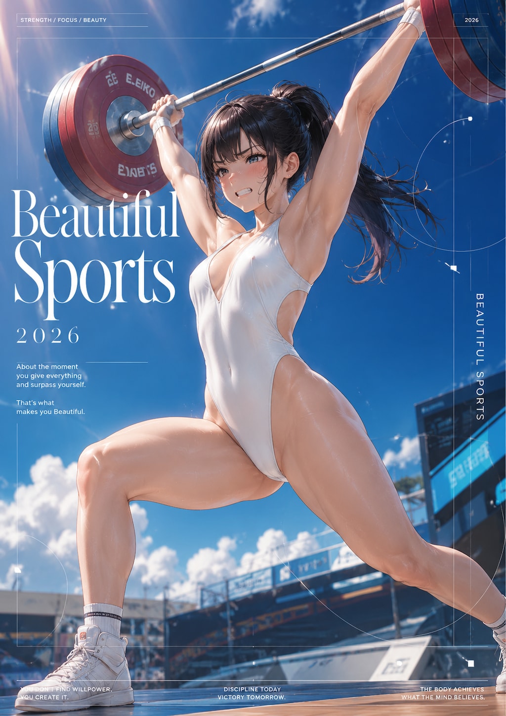 重量挙げポスター