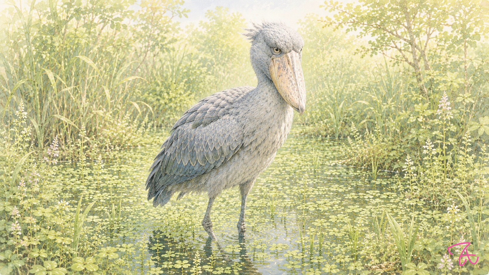 ハシビロコウ