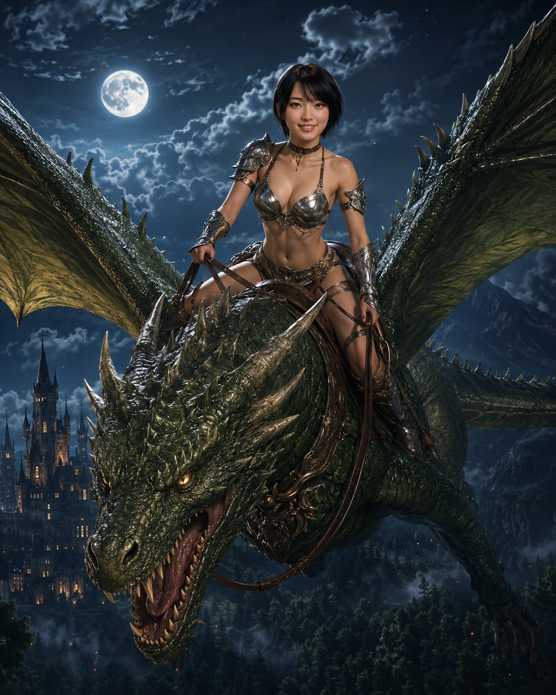 ビキニアーマーとドラゴン ChatGPT