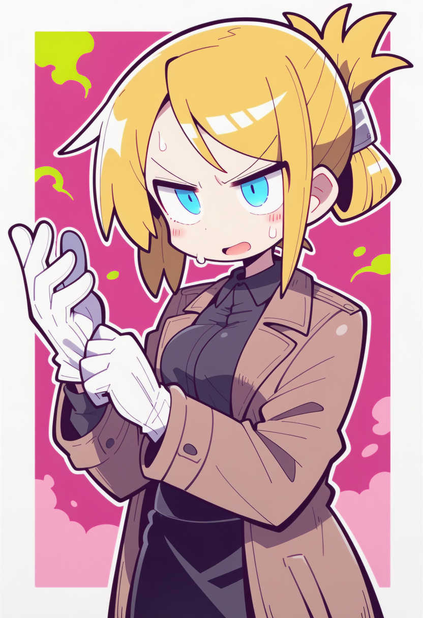 潔癖症の探偵さん | の人気AIイラスト・グラビア