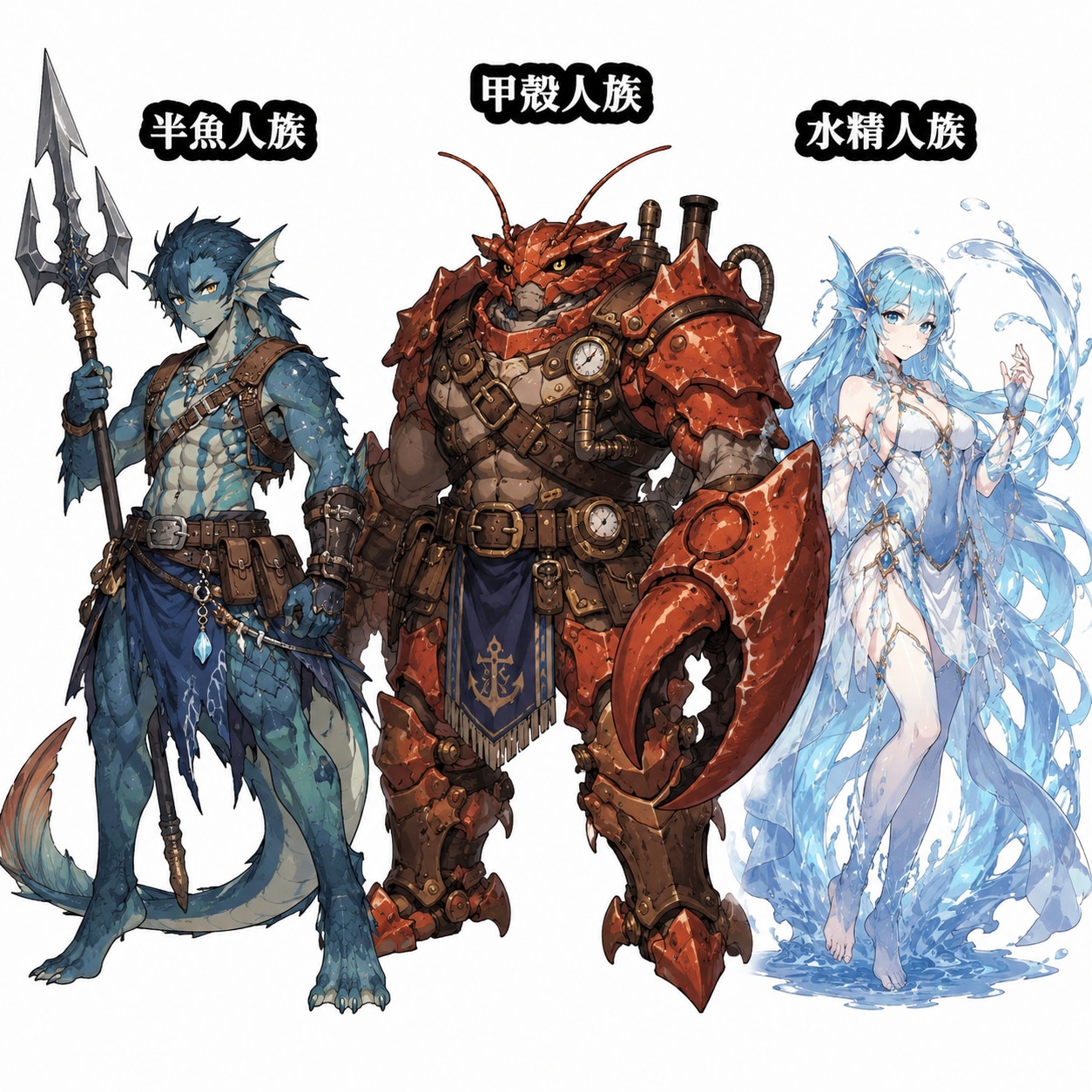 水辺の民 | の人気AIイラスト・グラビア