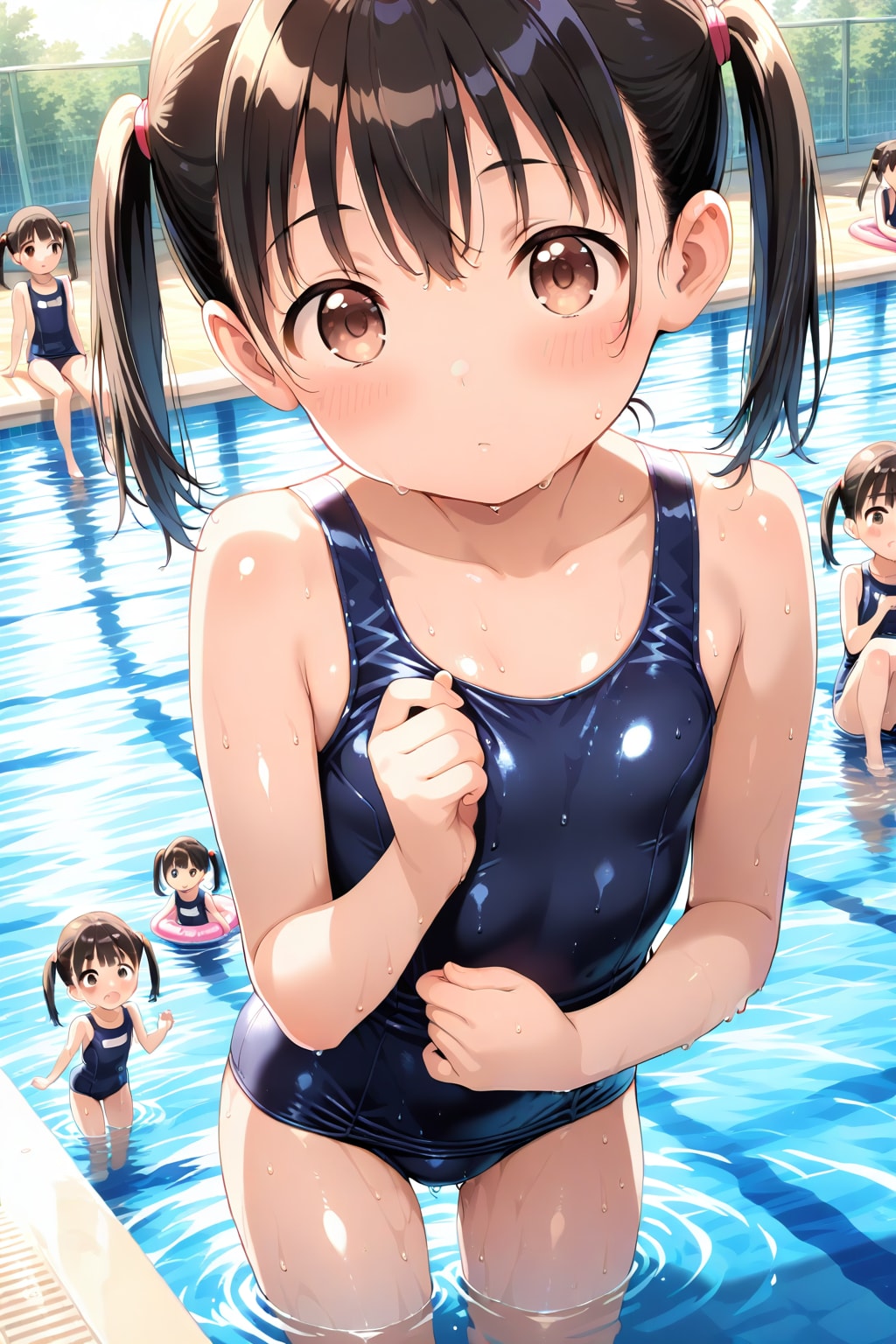 スク水美少女