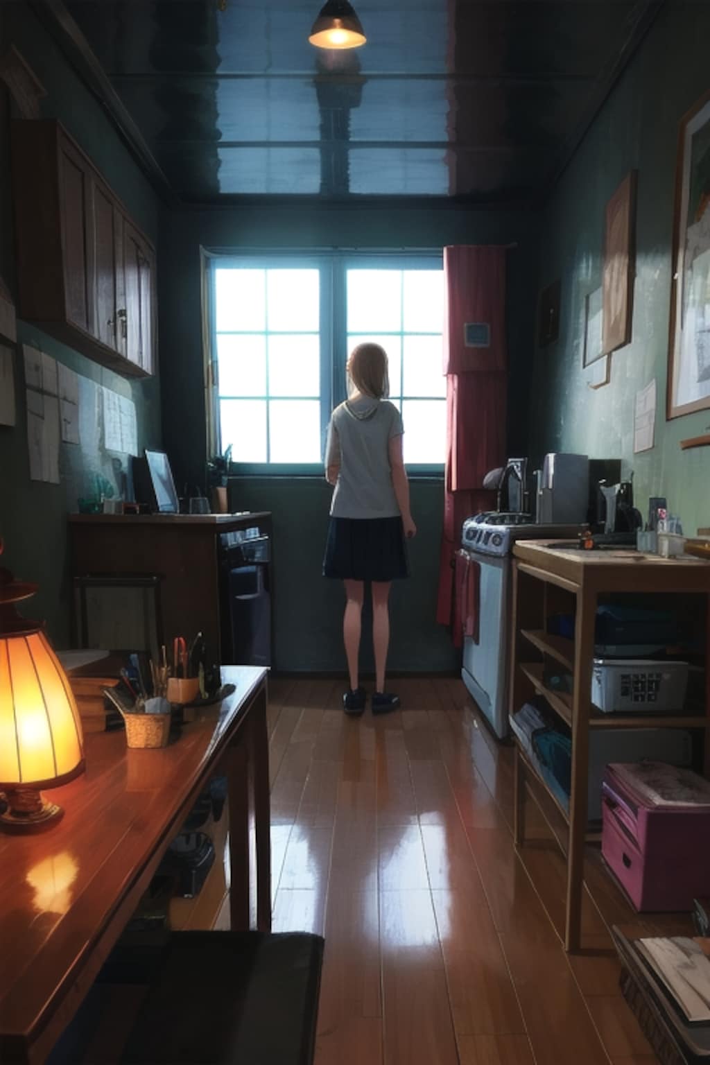 暗闇のなかで
