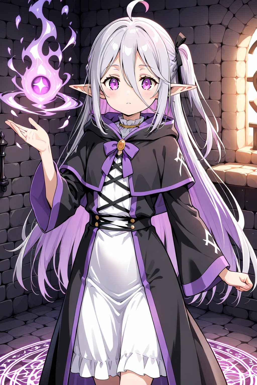 魔法使いエルフちゃん | の人気AIイラスト・グラビア