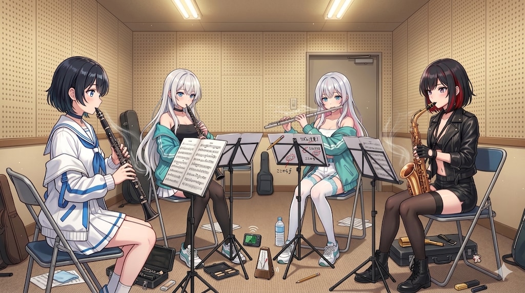 <全員>アンサンブルの練習♪