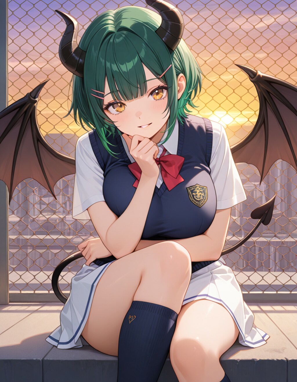 JK悪魔お姉ちゃんと秘密の学園デート