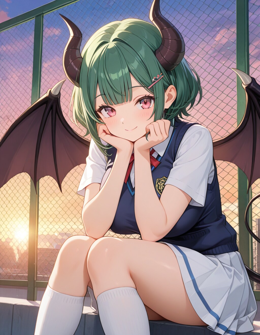 JK悪魔お姉ちゃんと秘密の学園デート