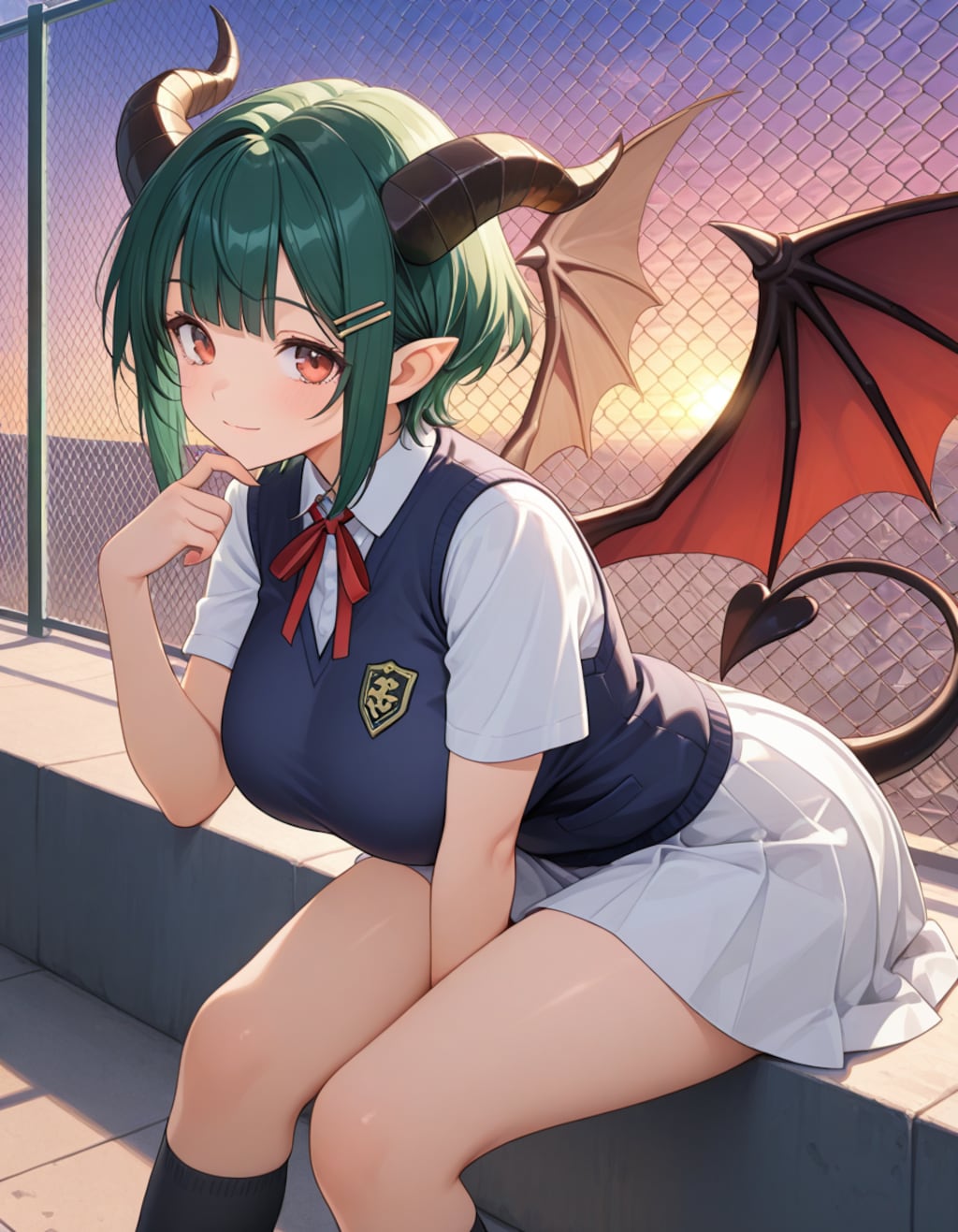 JK悪魔お姉ちゃんと秘密の学園デート