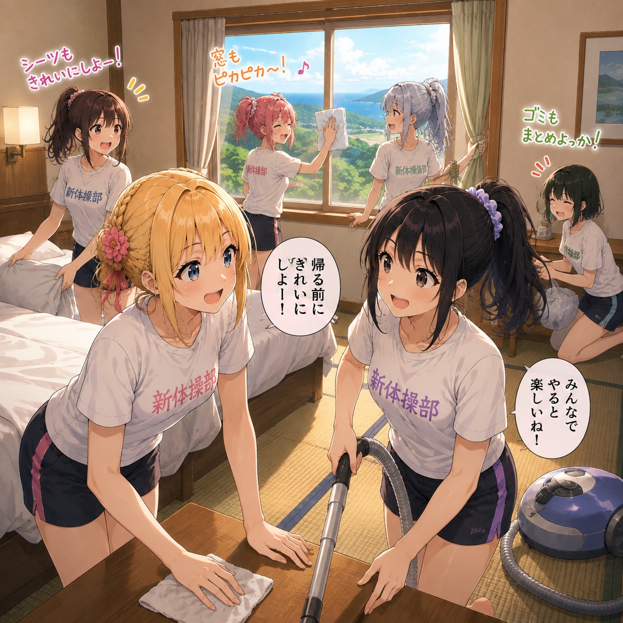 新体操部の沙希ちゃん✨７３（夏合宿中！）