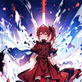 赤髪ちゃん、戦闘モード 2枚目