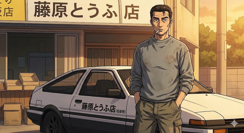 お題：藤原文太(頭文字Dより)