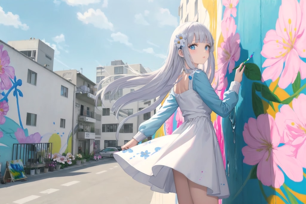 灰色の冬に、春を咲かせましょう