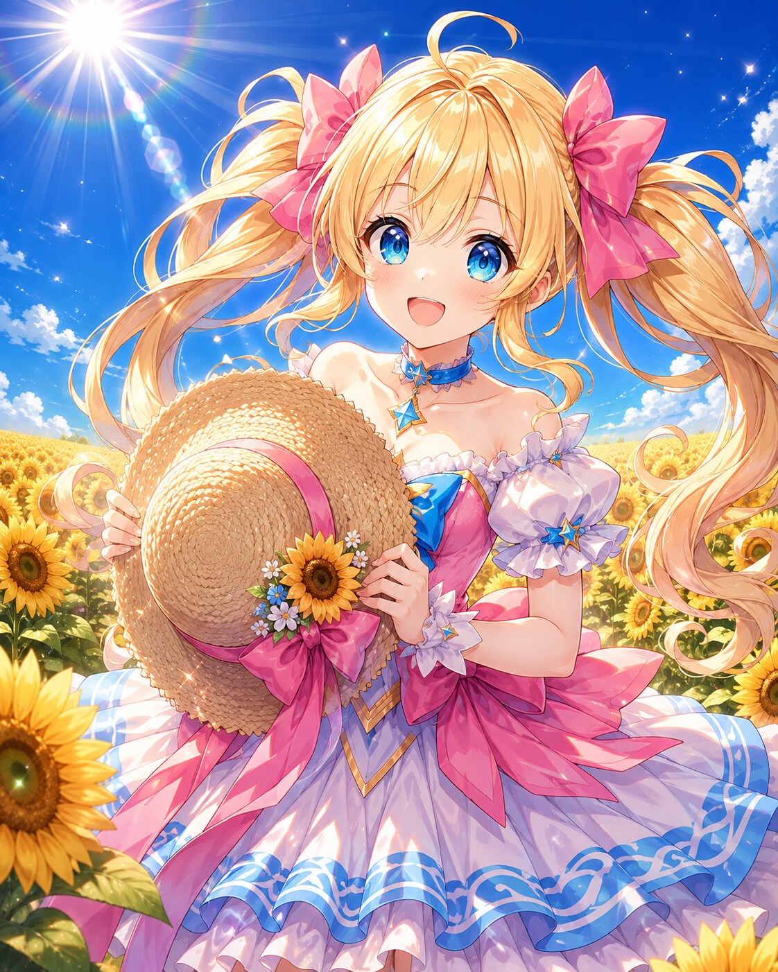夏空の下で | の人気AIイラスト・グラビア