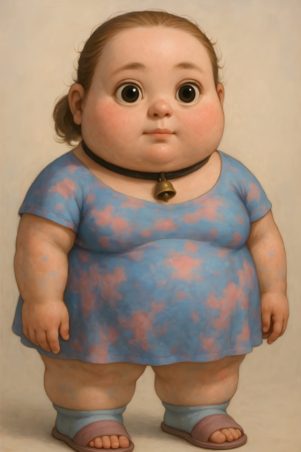 鈴付きチョーカー