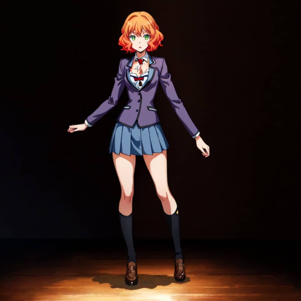 華麗なるスタイルと魅力！暗殺教室の倉橋陽菜乃のモデル風学生服姿