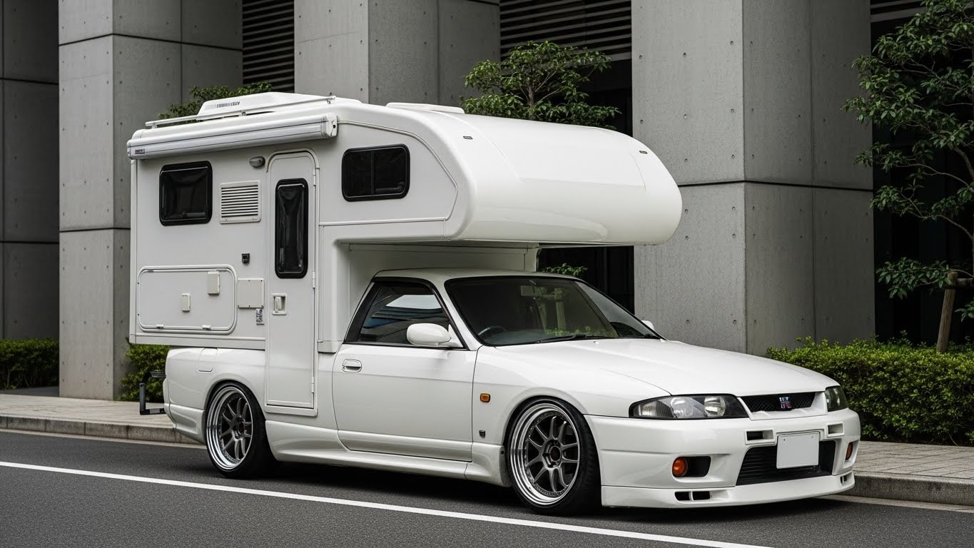 スカイラインR33キャンピングカー | の人気AIイラスト・グラビア