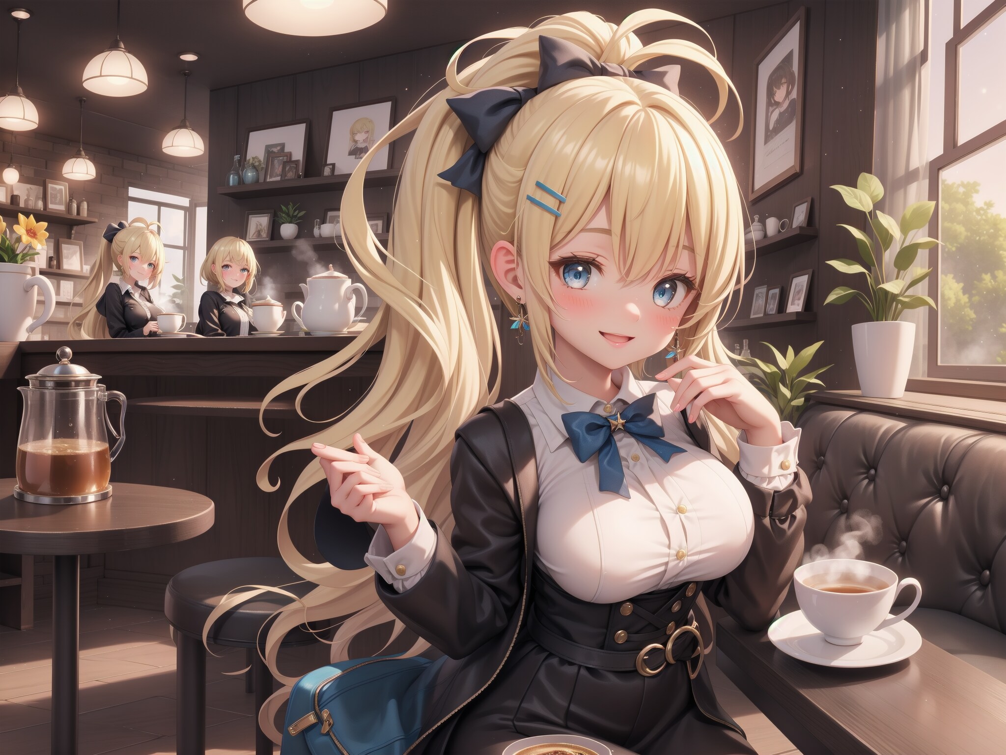 ハイぽにて