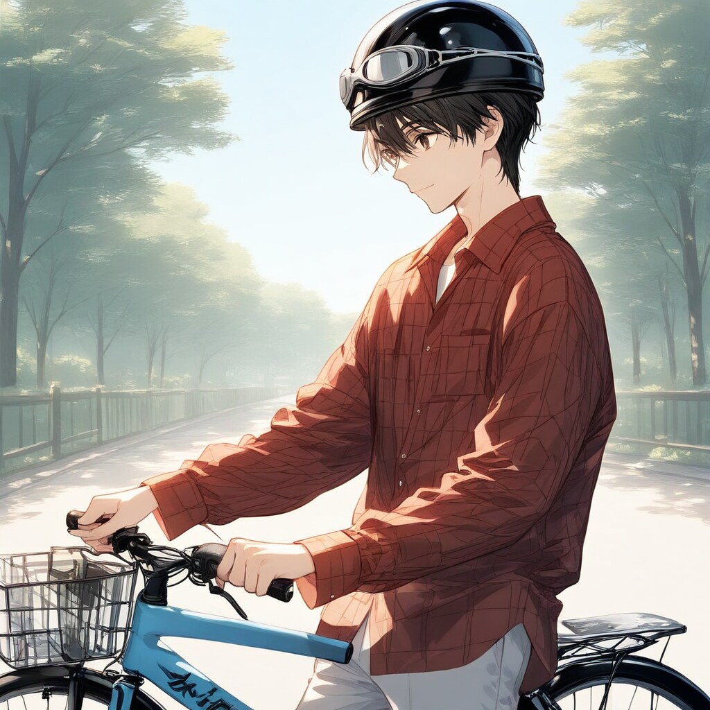 なっちゃん　晴れの日サイクリング