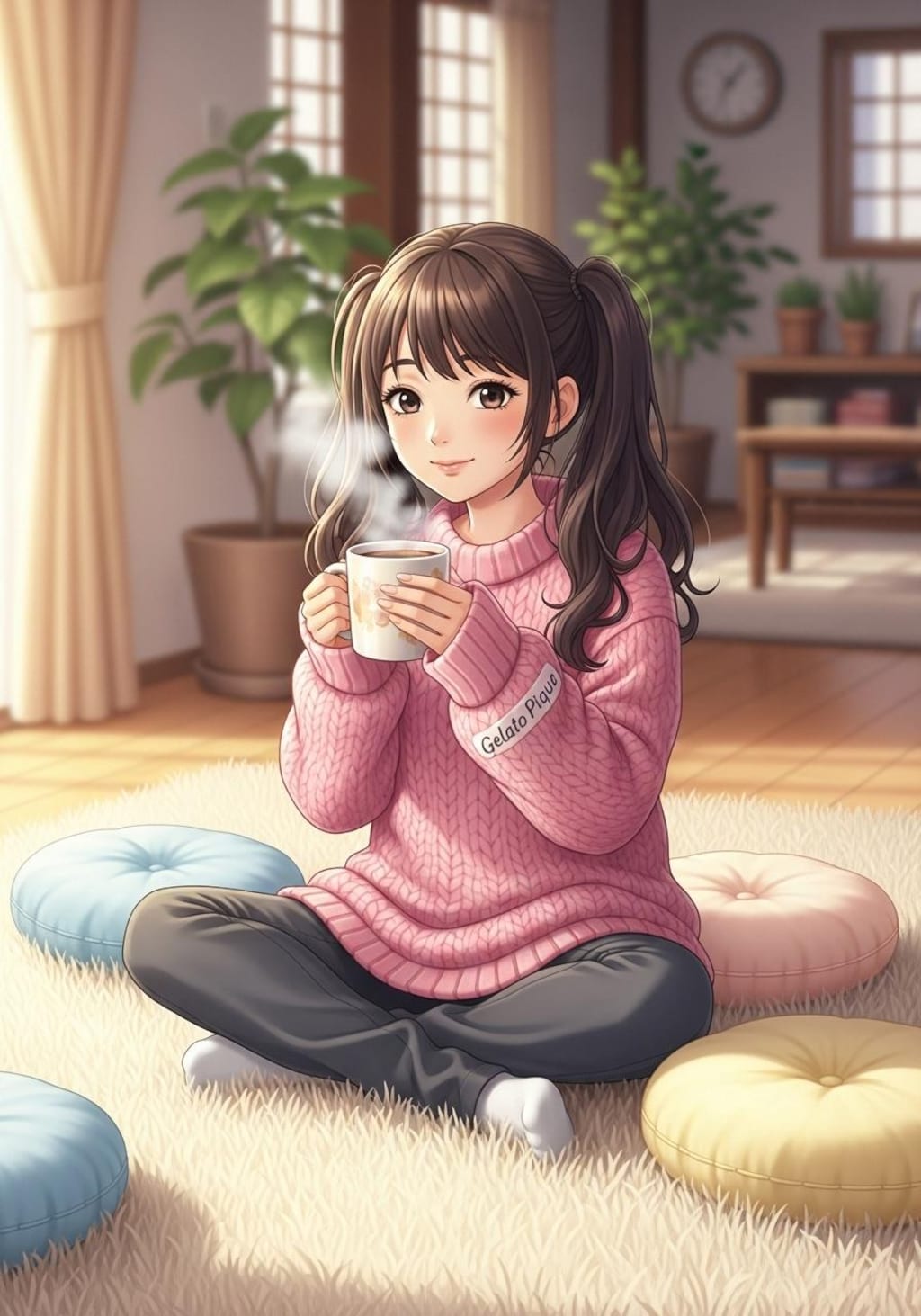 ジェラピケ風女子