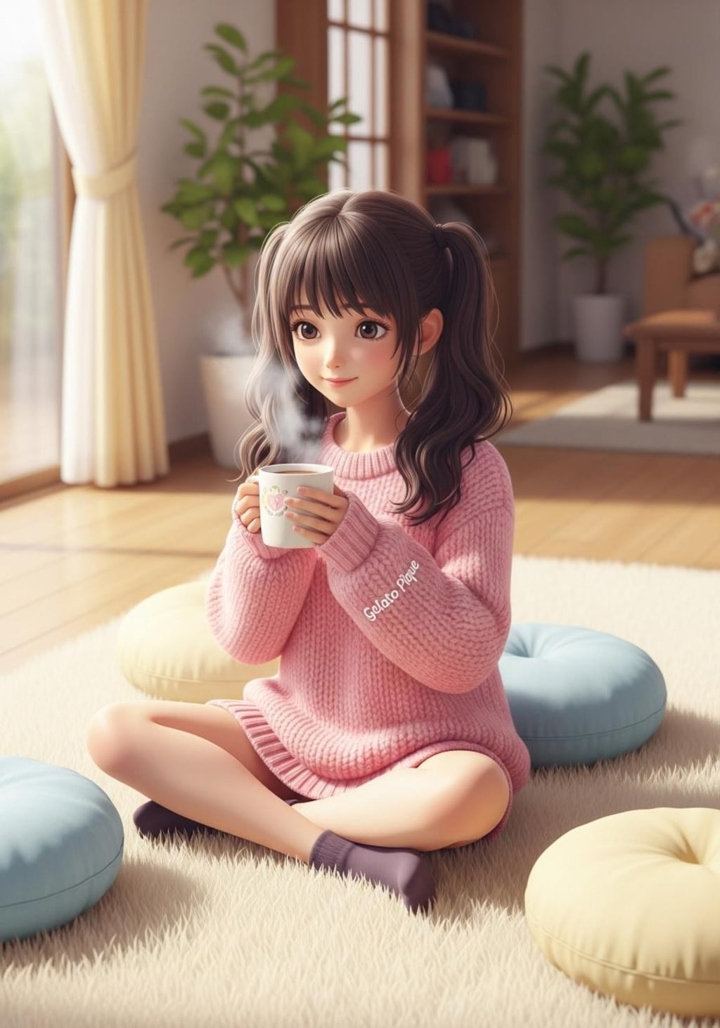 ジェラピケ風女子